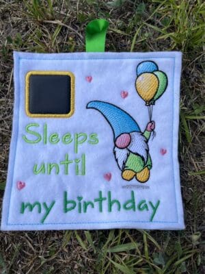 Gnome Birthday Countdown