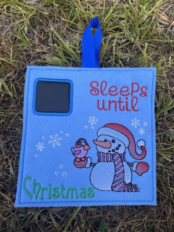 Snowman Christmas Countdown