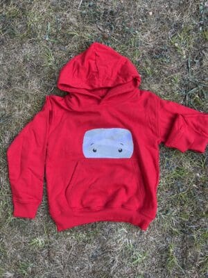 Mummy Peeking Hoody 5-6 years