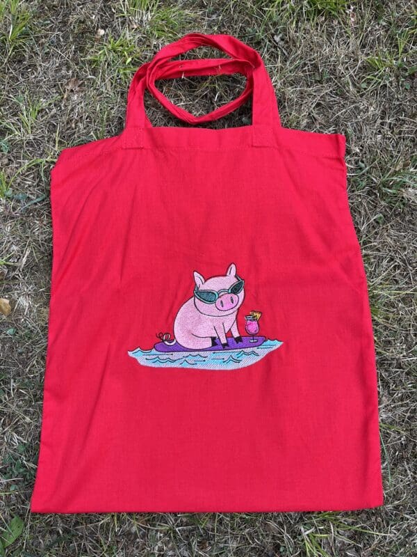 Beach Buddy Pig Shopper