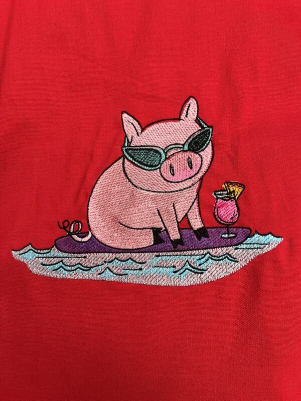Beach Buddy Pig Shopper - Image 2