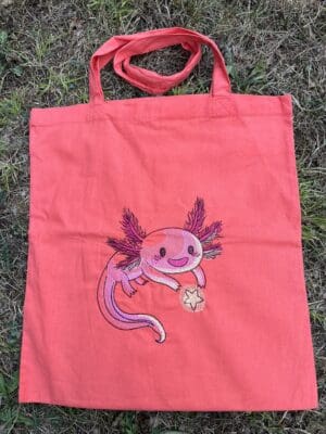 Stars and Wishes Axolotl Shopper