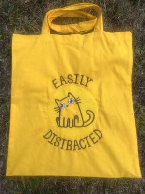 Easily Distracted Cat Shopper
