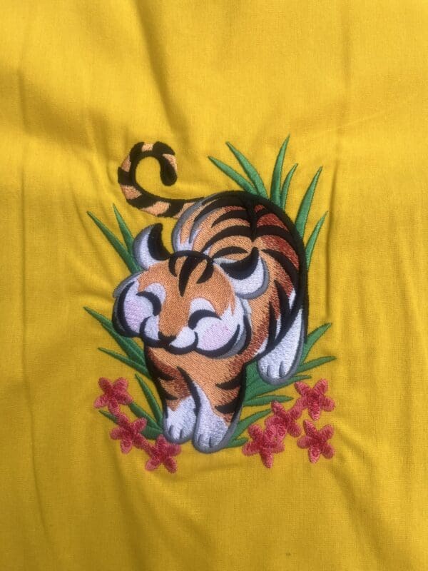 Tiger Watercolour Shopper - Image 2