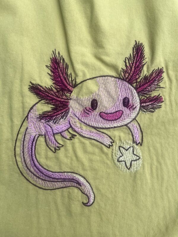 Stars and Wishes Axolotl Shopper - Image 3