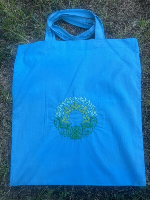 Folk Festivities Wreath Shopper