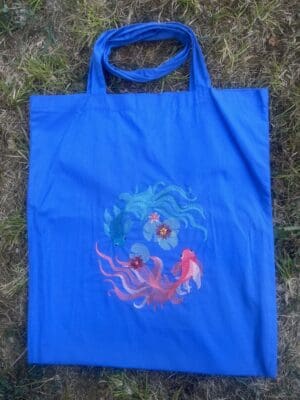 Flowing Koi Pond Shopper