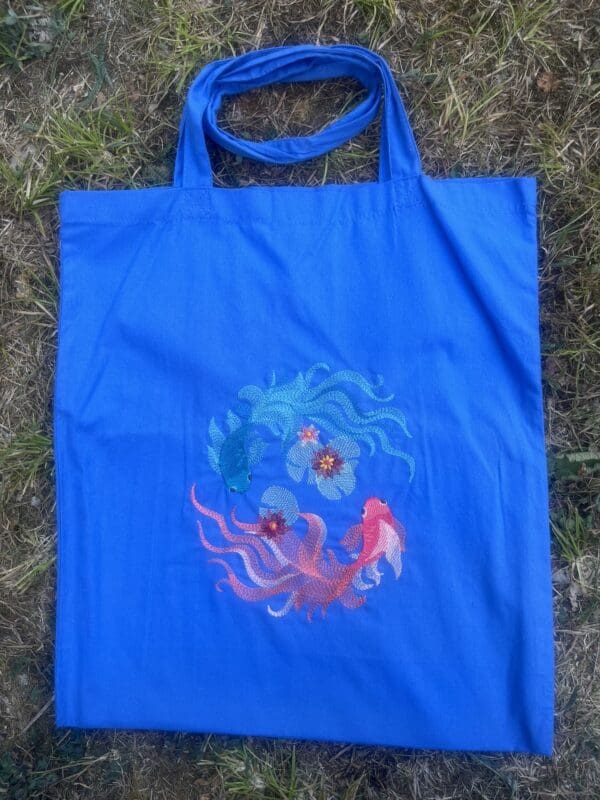 Flowing Koi Pond Shopper