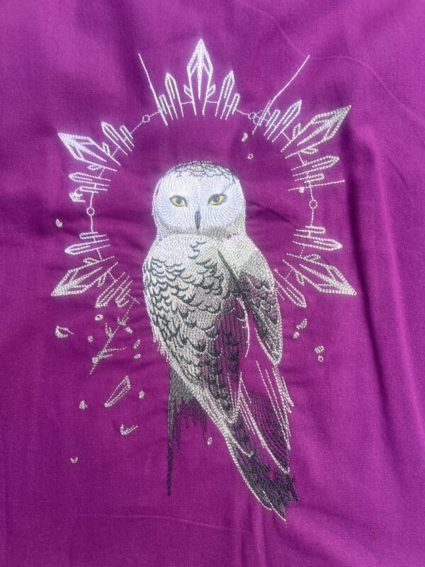 Majestic Winter Owl Shopper - Image 2