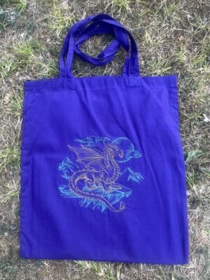 Mystic Glow Dragon Shopper