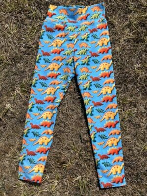 Ladybug Leggings: 3D Dinos 5-6 years